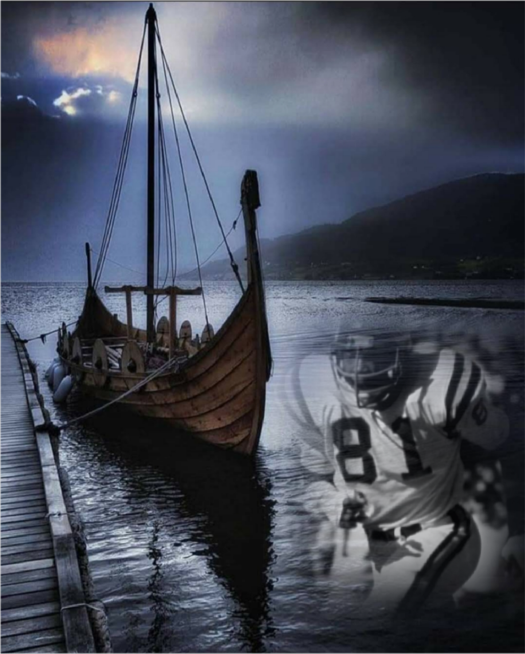 Carl Eller LE Vikings Custom Framed Photo Display (Highland Mint)